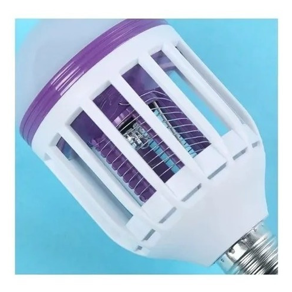 Ampolleta 2 E 1  Led Mata Moscas Mosquitos Bajo Consumo 6