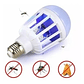 Ampolleta 2 E 1  Led Mata Moscas Mosquitos Bajo Consumo - Miniatura 9