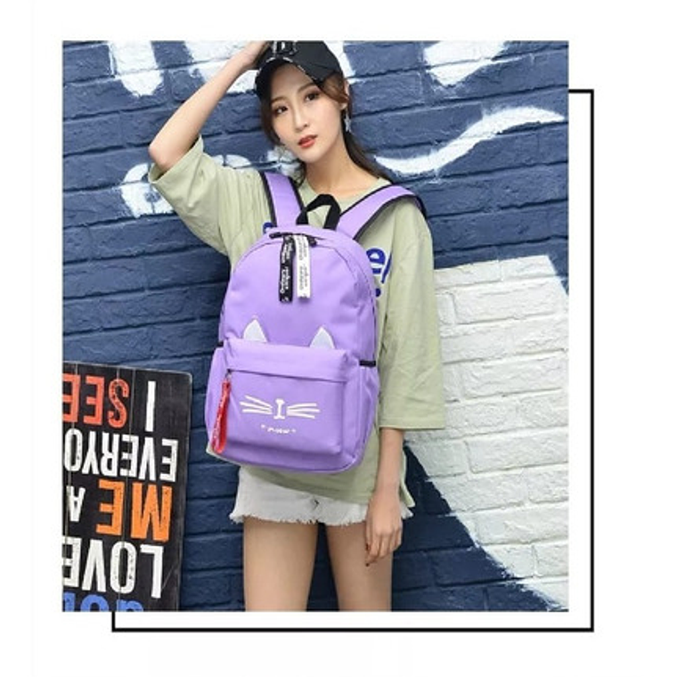 Mochila Moow Morado 16