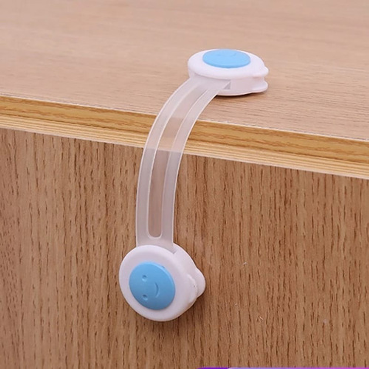 Pack 4 Seguros Traba Cajones Y Puertas Bebes  7