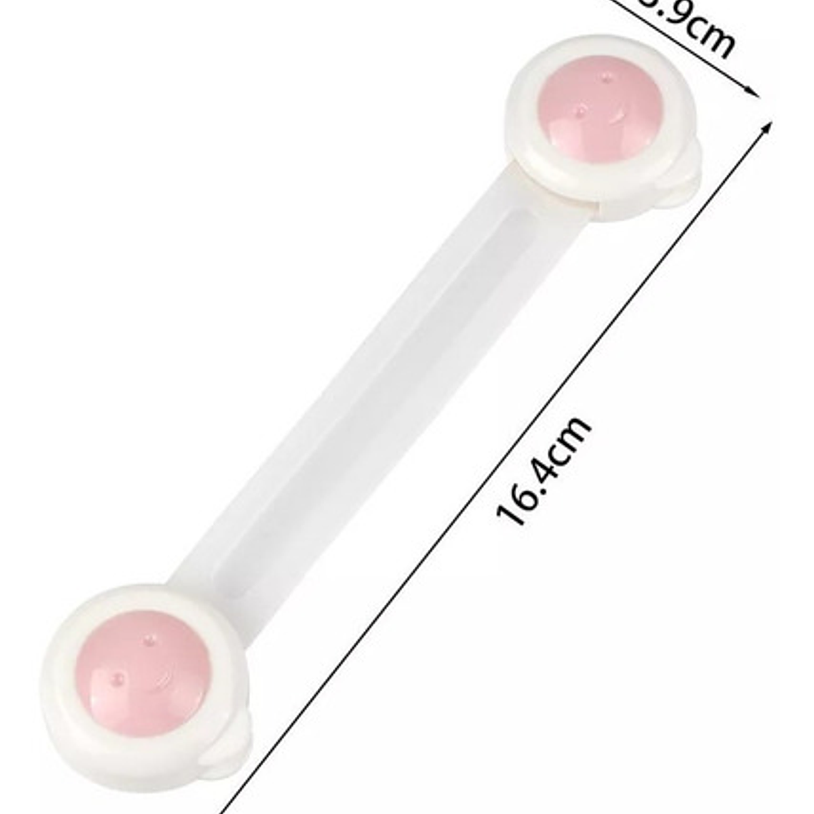 Pack 4 Seguros Traba Cajones Y Puertas Bebes  8