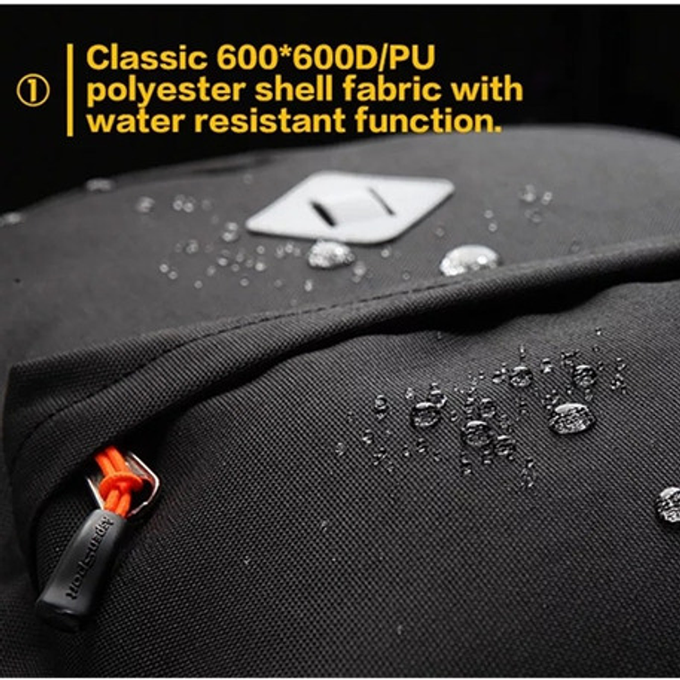 Mochila Bolso Unisex Multiusos Azul/waos 2