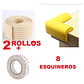Kit Seguridad Protectores De Esquinas + Rollos Esquineros 2m - Miniatura 4