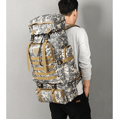 Mochila Camping Táctica 70litros Hombre Colores
