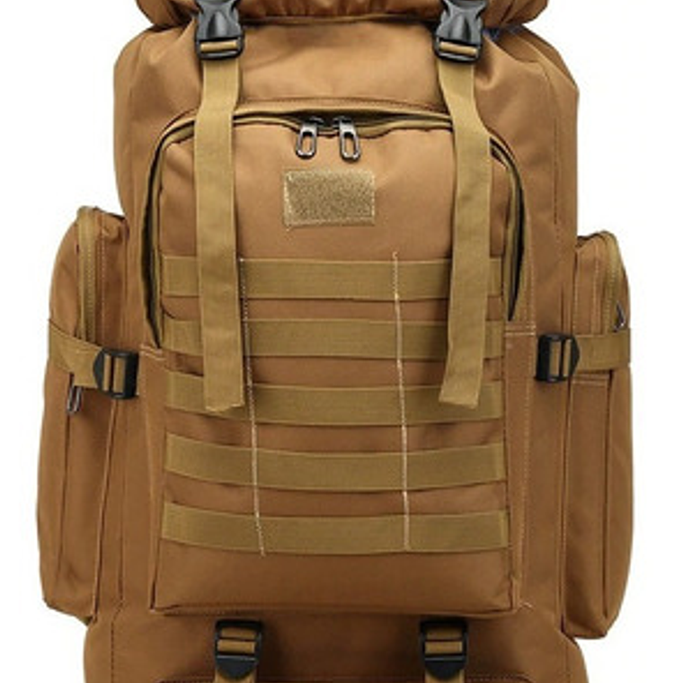 Mochila Camping Táctica 70litros Hombre Colores 10