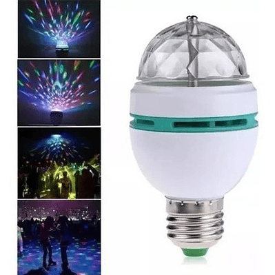 Ampolleta Led Giratoria Colores/waoscl
