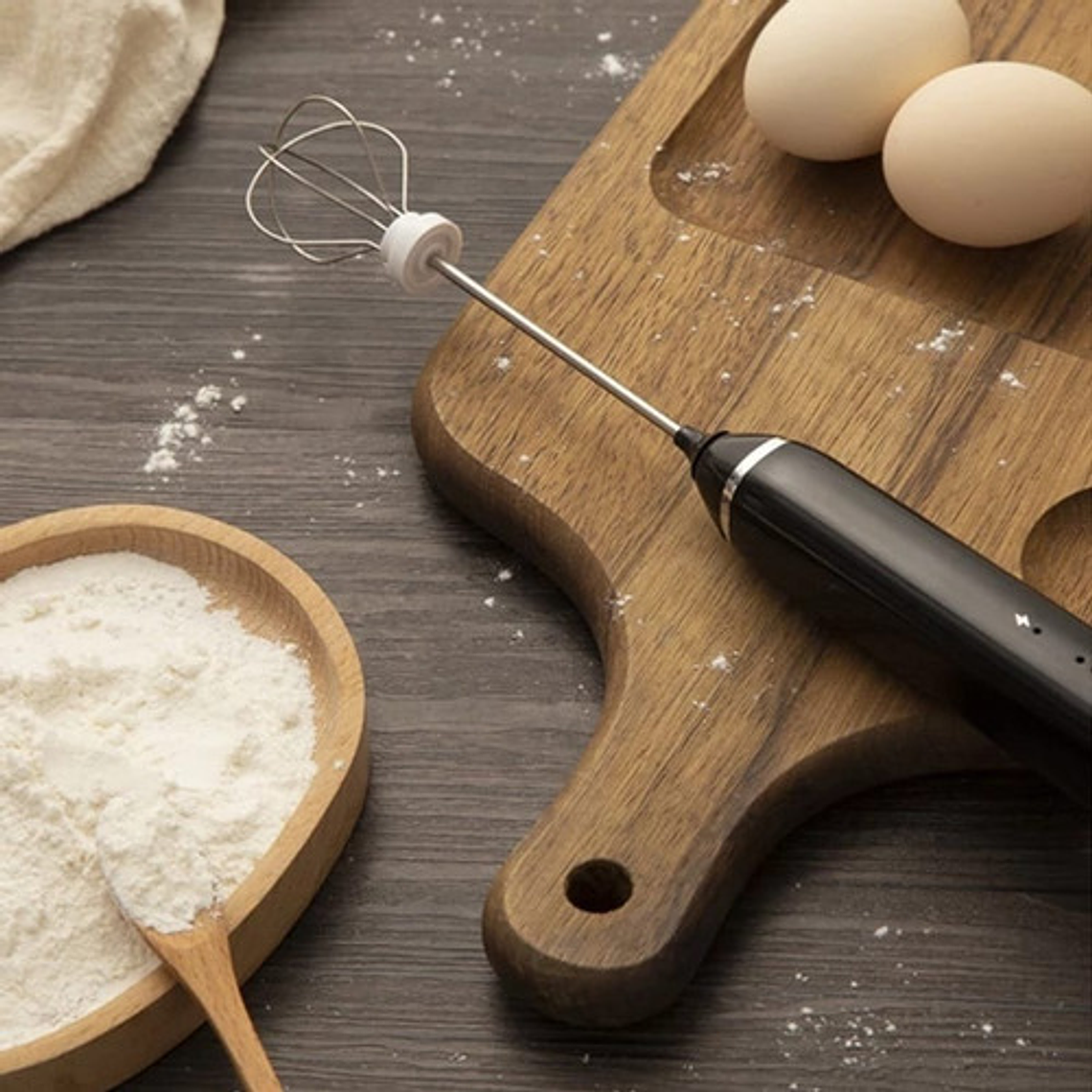 Batidor Café Mezclador Eléctrico Bebidas Recargable / Waos 4