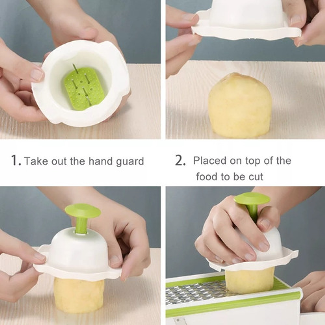 Rallador Multifuncional Verduras Queso Accesorios/waos 3