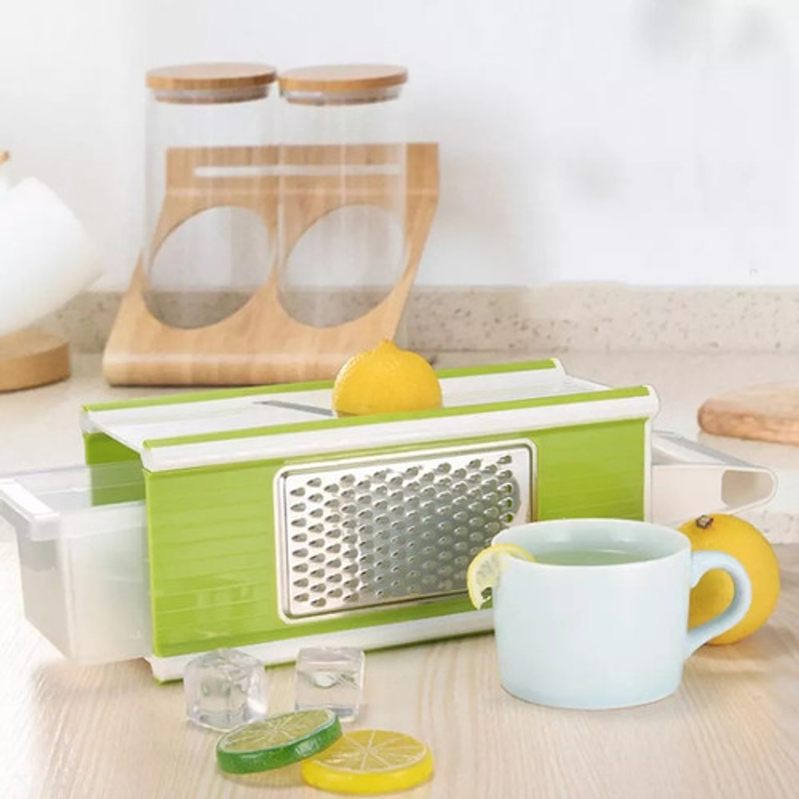 Rallador Multifuncional Verduras Queso Accesorios/waos 4