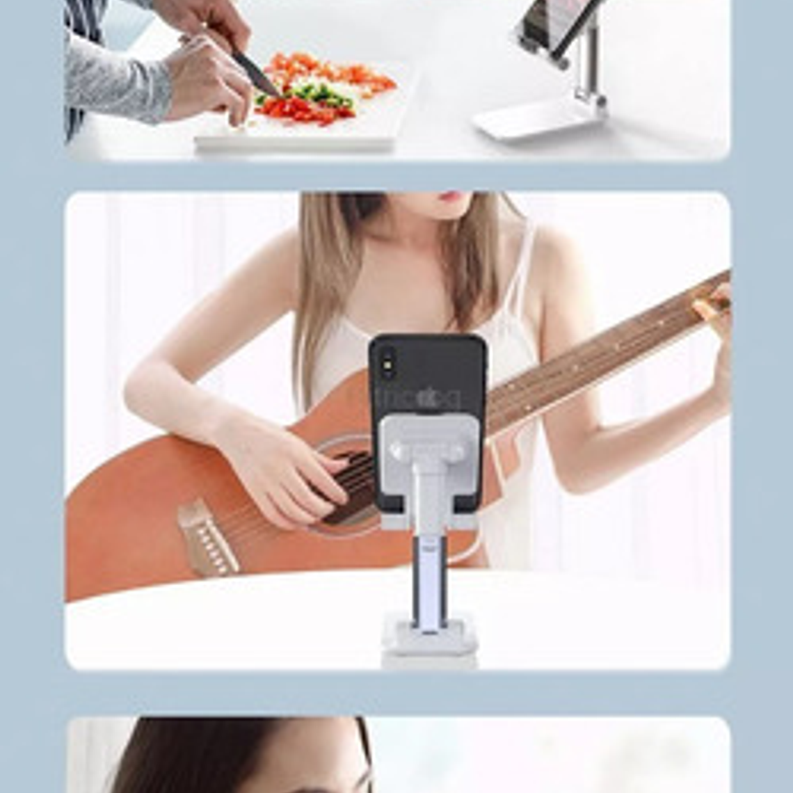 Soporte Celular O Tablet Regulable Escritorio Mesa/waoschile 3