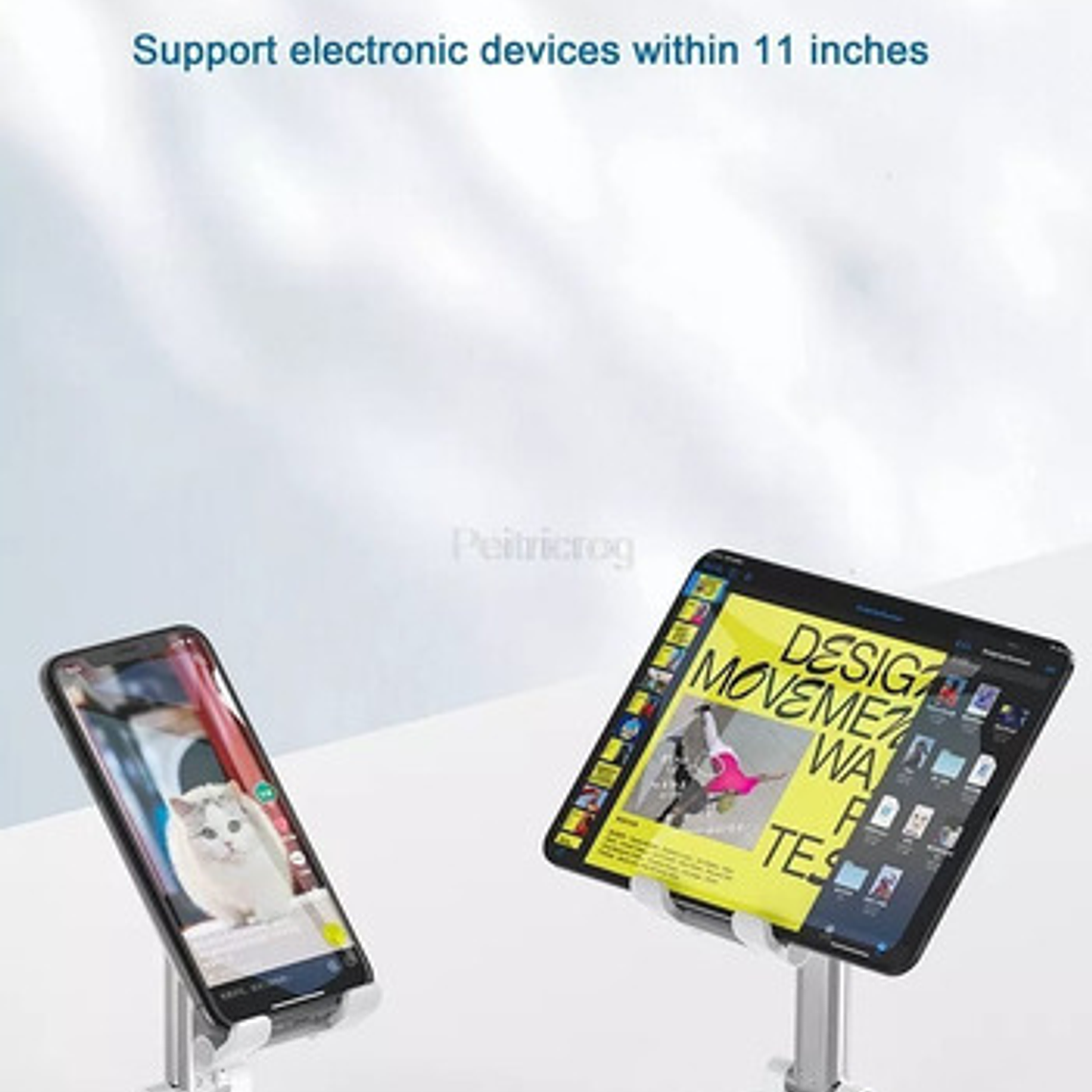 Soporte Celular O Tablet Regulable Escritorio Mesa/waoschile 9