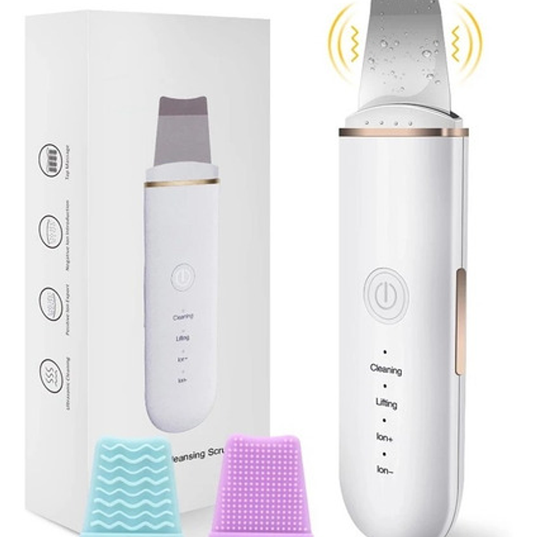 Limpiador Depurador Facial Ultrasónico Paleta/waoscl 2