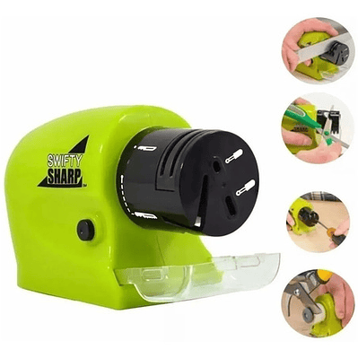 Afilador Cuchillos Tijeras Eléctrico A Pilas / Waoscl