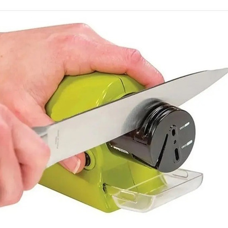 Afilador Cuchillos Tijeras Eléctrico A Pilas / Waoscl 3