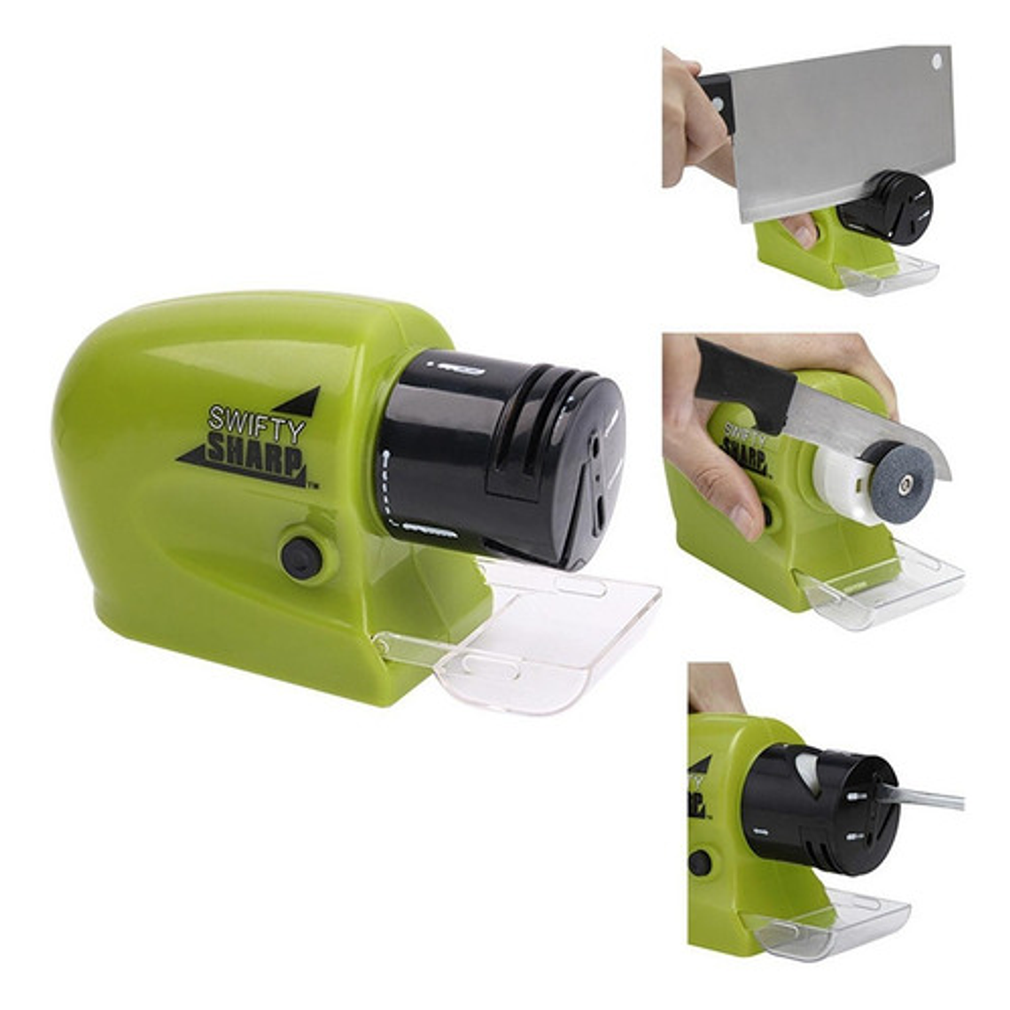 Afilador Cuchillos Tijeras Eléctrico A Pilas / Waoscl 8