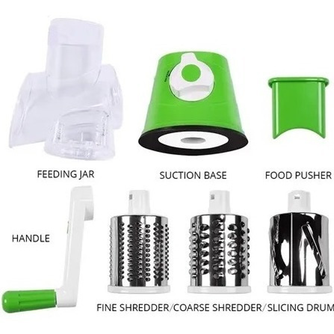 Rebanador Rallador Queso Vegetales Frutas  Cortador/ Waos 5