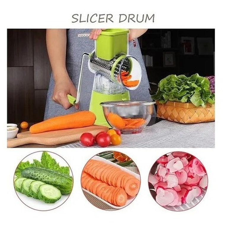 Rebanador Rallador Queso Vegetales Frutas  Cortador/ Waos 7