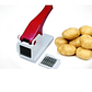 Cortador Picador De Papas Fritas Rebanador Verduras Maquina - Miniatura 2