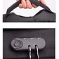Bolso Mochila Antirrobo Candado Seguridad Viajes Negro - Miniatura 8