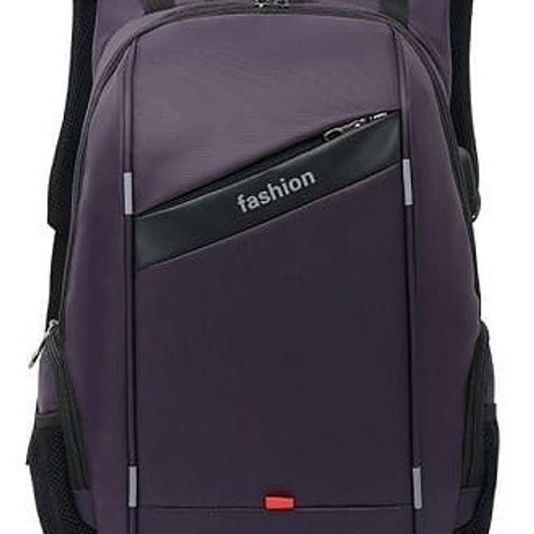 Bolso Mochila Antirrobo Candado Seguridad Viajes Negro 15