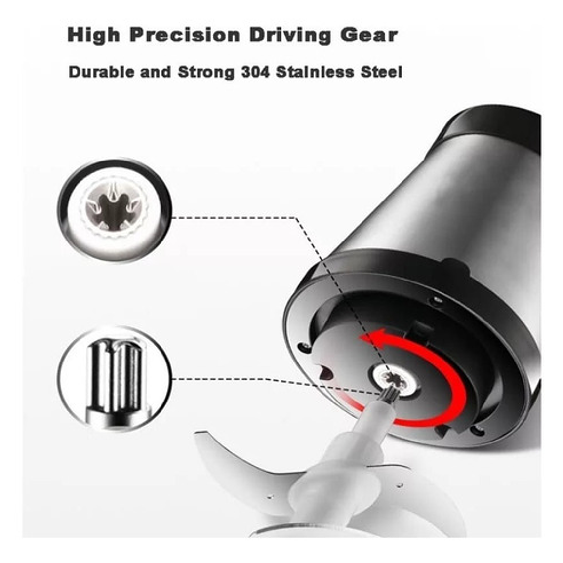 Procesador De Alimentos Universal Food King Picatodo Moledora Verde Lima 3