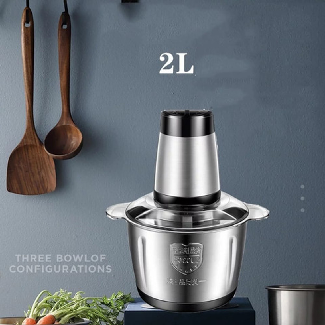 Procesador De Alimentos Universal Food King Picatodo Moledora Verde Lima 7