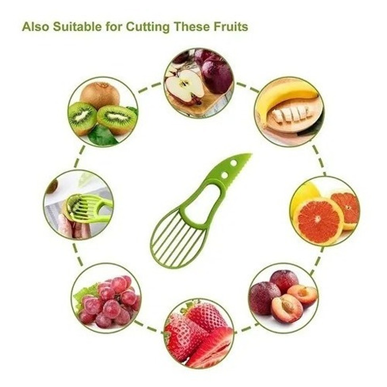 Pelador Rebanador Paltas 3 En 1 Cocina / Waoscl 4