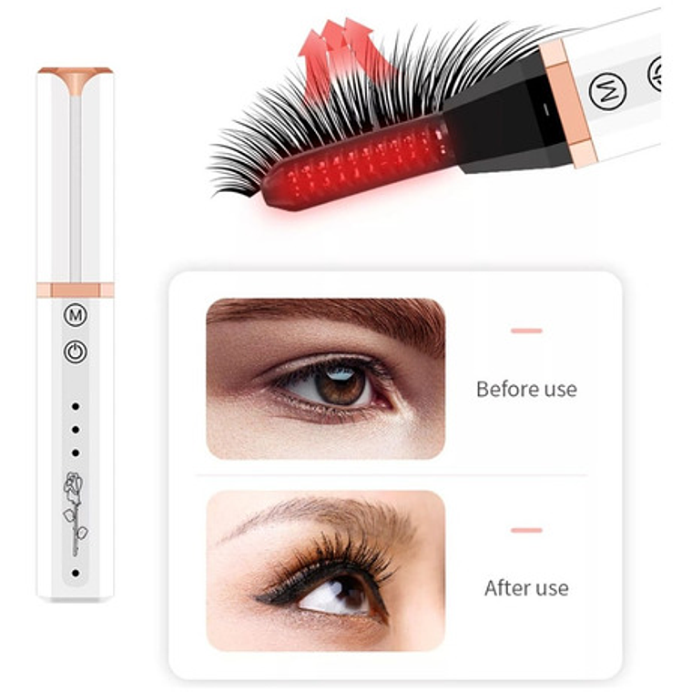 Encrespador Rizador De Pestañas Eléctrico Recargable Usb 6