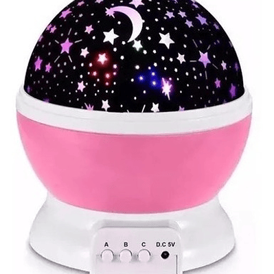 Lámpara Niños  Noche Espantacucos Proyector Estrellas/waoscl