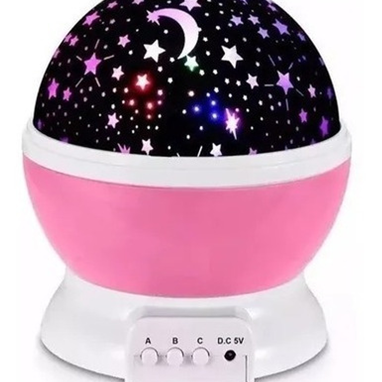 Lámpara Niños  Noche Espantacucos Proyector Estrellas/waoscl 1