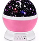 Lámpara Niños  Noche Espantacucos Proyector Estrellas/waoscl - Miniatura 1