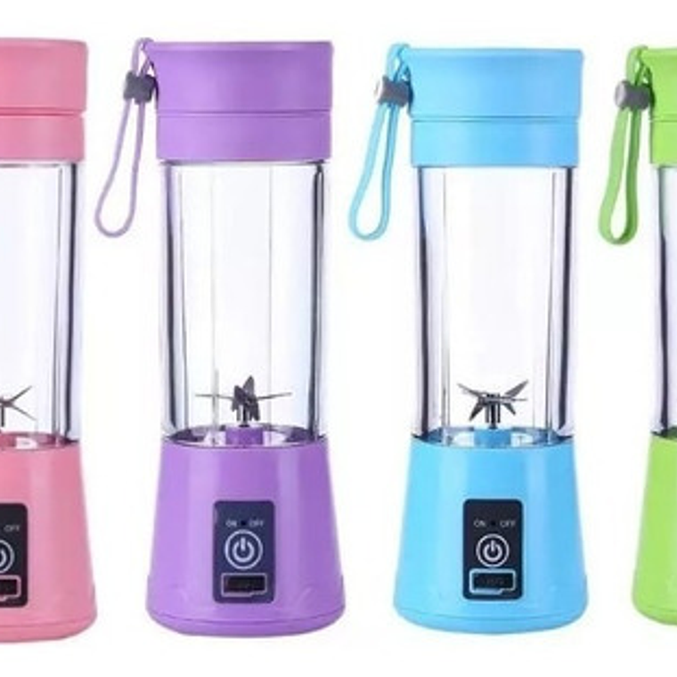 Batidora Licuadora Juguera Portatil Usb Recargable Batidos 4