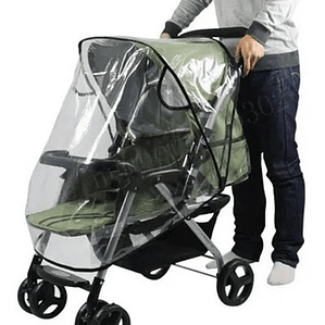 Cobertor Funda Cubre Coche Bebe Transparente Universal