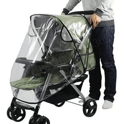 Cobertor Funda Cubre Coche Bebe Transparente Universal