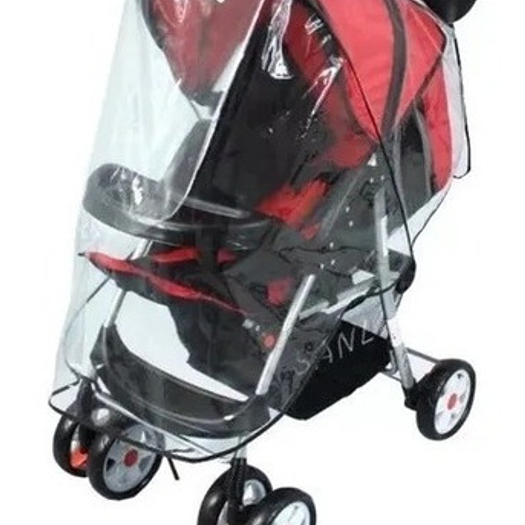 Cobertor Funda Cubre Coche Bebe Transparente Universal 2