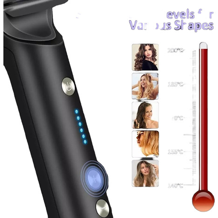 Plancha Cepillo Alisador Pelo Eléctrico / Waoscl 2