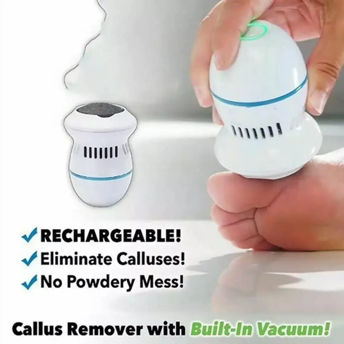 Exfoliador Removedor De Callos Pies Limpieza Pedicure   7