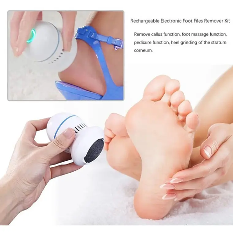 Exfoliador Removedor De Callos Pies Limpieza Pedicure   8