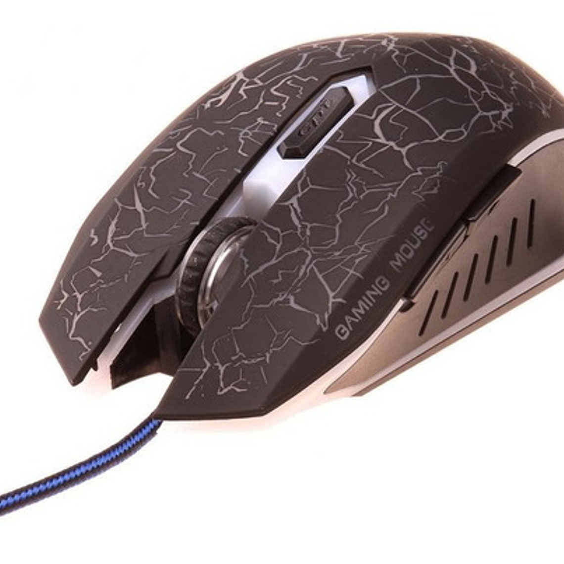 Mouse Gamer De Juego Inalámbrico Recargable Free Wolf X8 Black 4
