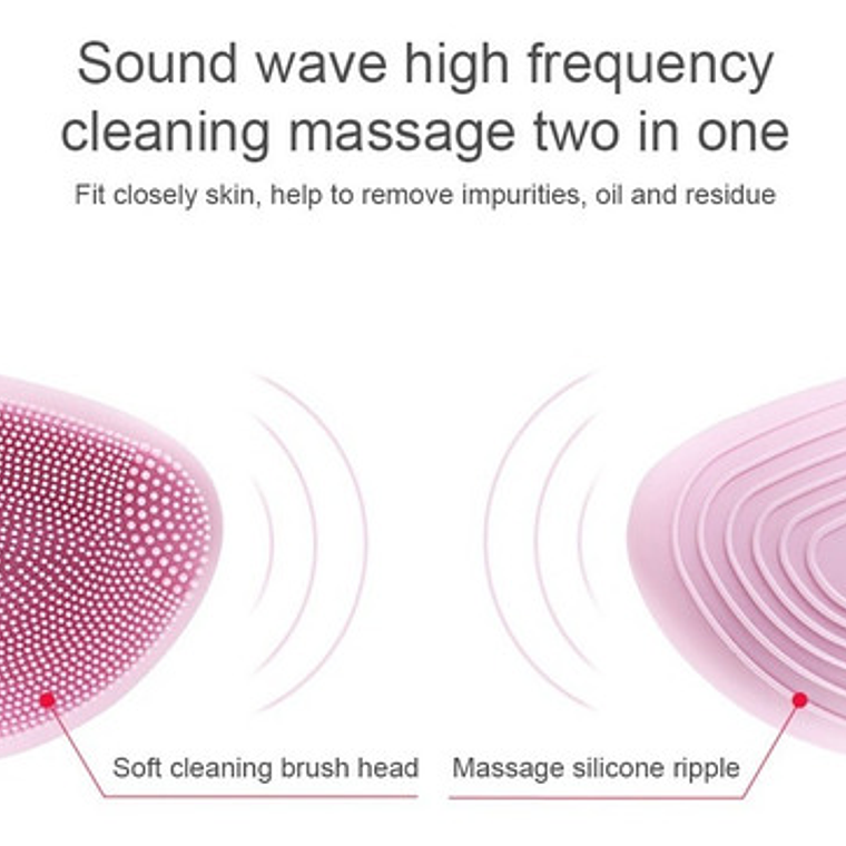 Limpiador Facial Eléctrico Masajeador Exfoliante / Waoscl 3