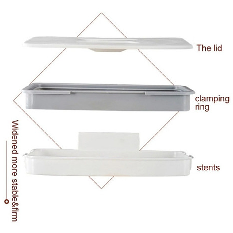 Basurero Portátil Papelera Ergonomica Cocina/waoscl 4