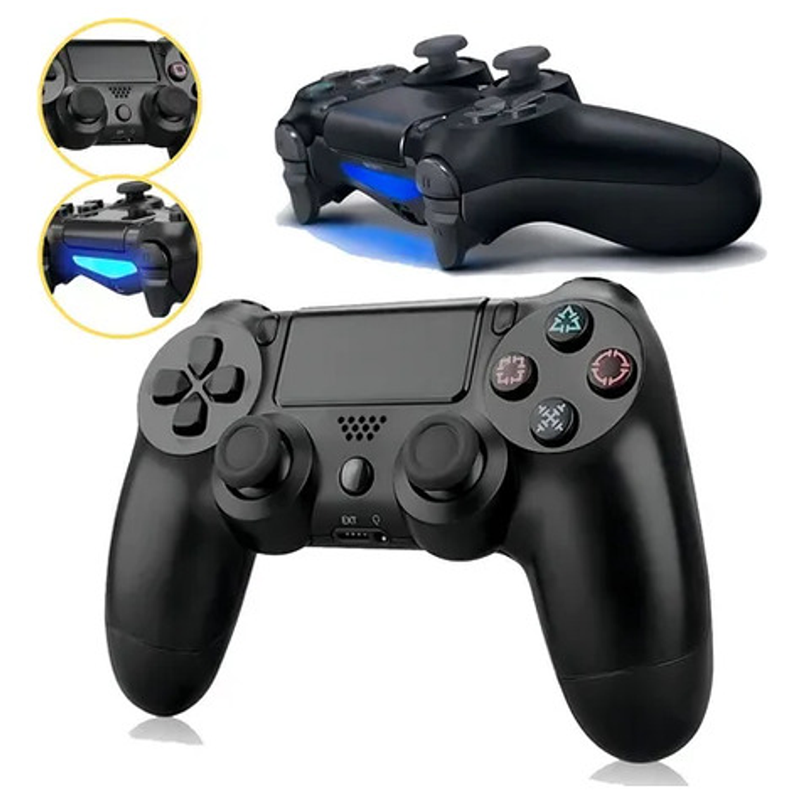 Control Compatible Con Ps4 Dualshock 4 Inalambrico / Waoscl 3