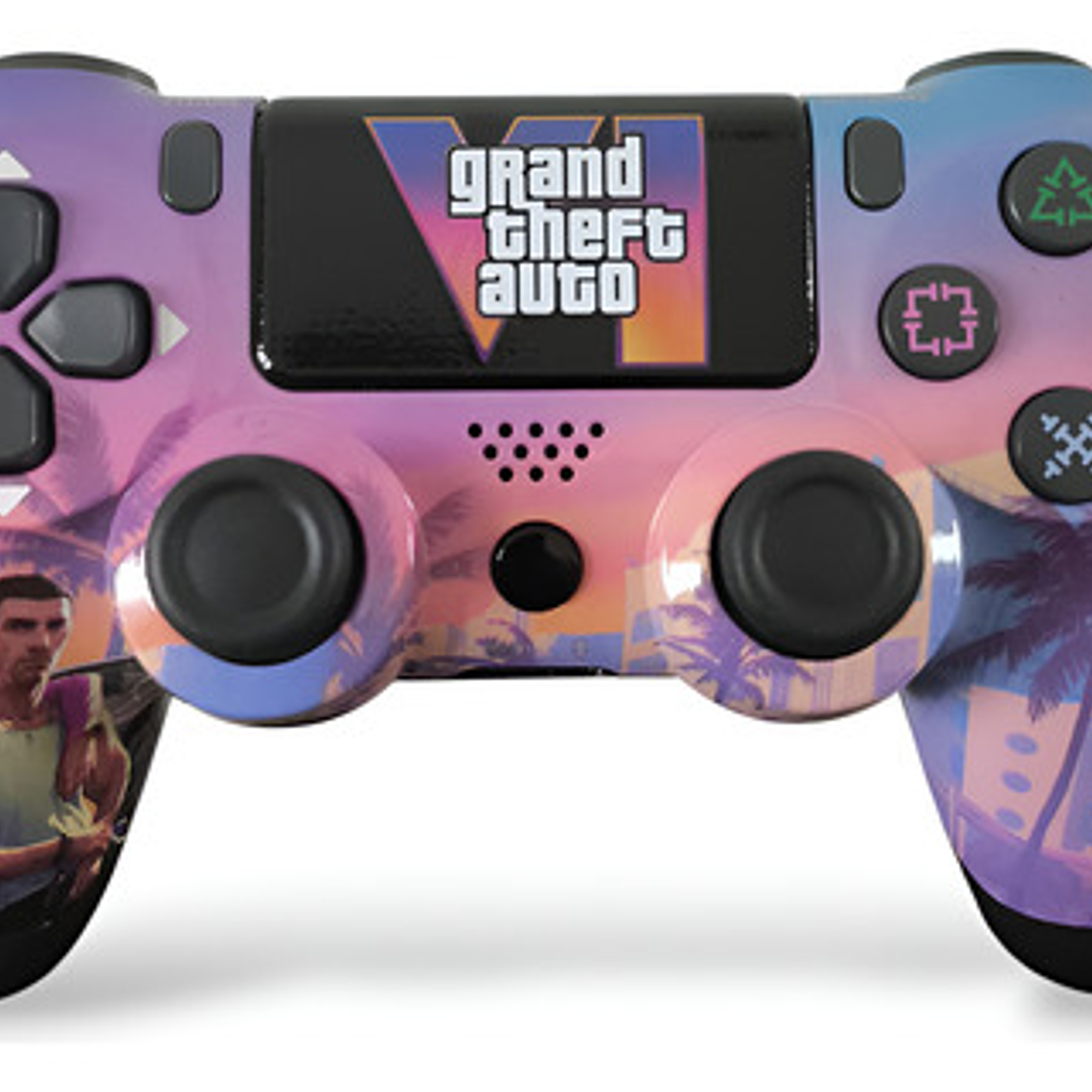 Control Compatible Con Ps4 Dualshock 4 Inalambrico / Waoscl 7
