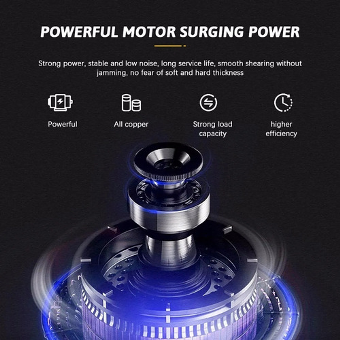 Maquina Cortar Cabello Barba Recargable Inalámbrica / Waoscl 7