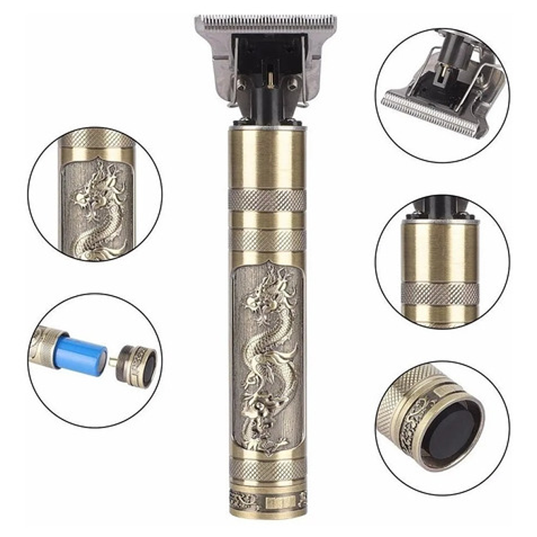 Maquina Cortar Cabello Barba Recargable Inalámbrica / Waoscl 8