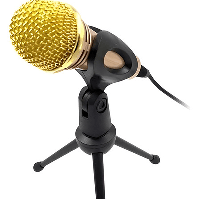 Micrófono Pedestal Youtube Tictoc Pc Zoom