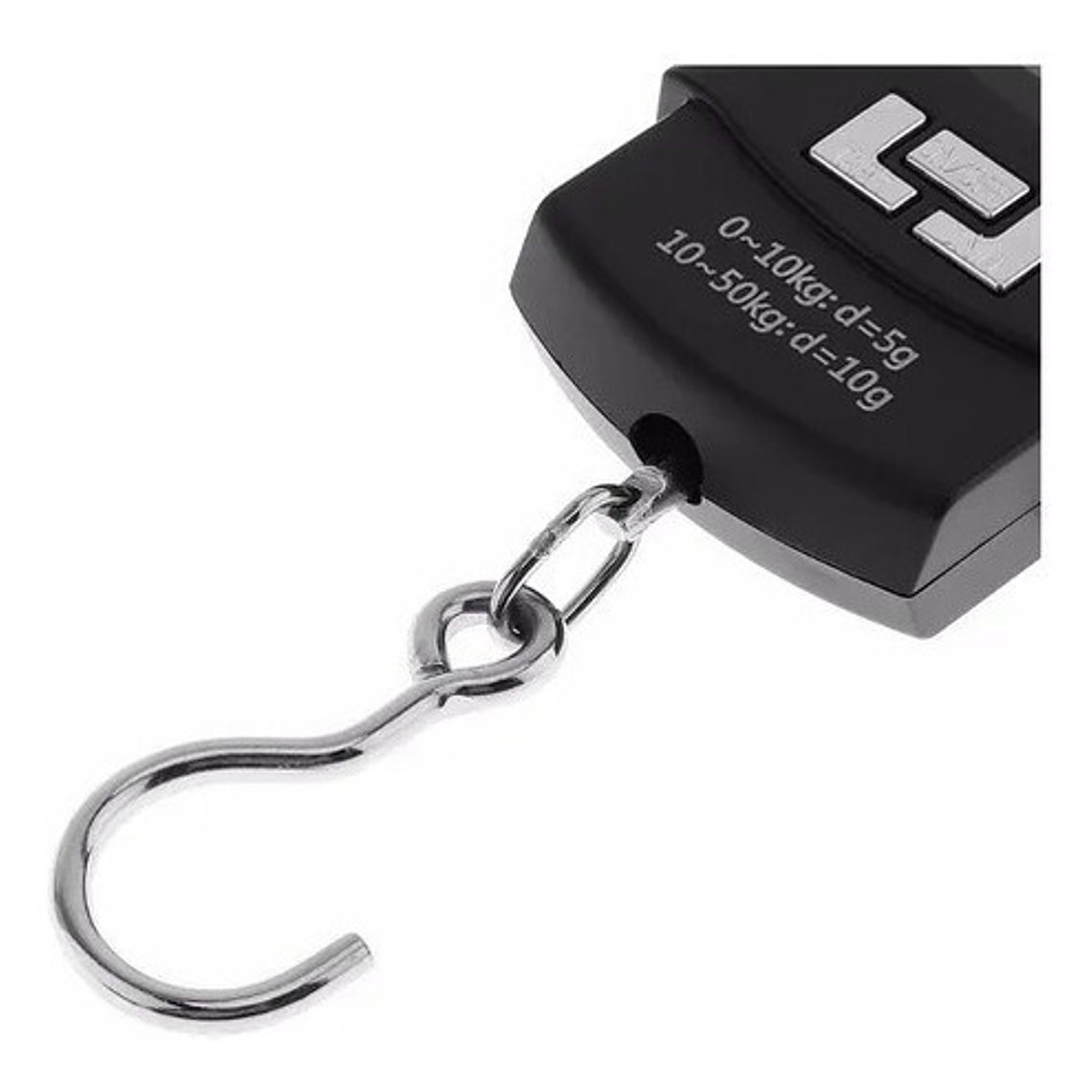 Pesa Digital Portatil Equipaje Maleta Romana Frutas 50 Kilos 5