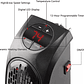 Calefactor Cerámico Handy Heater 400w Eléctrico Pared Negro Termostato - Miniatura 3
