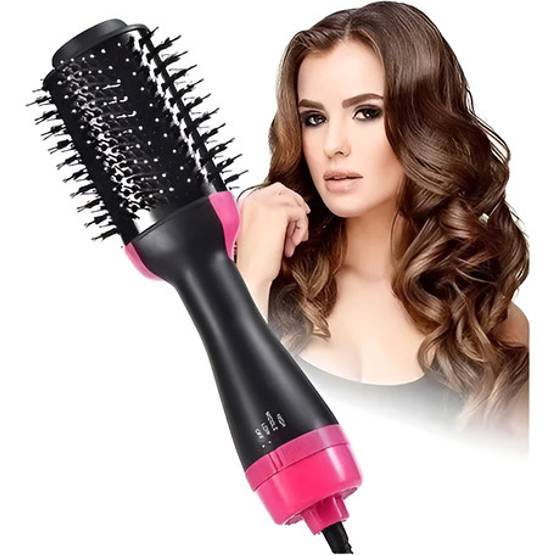 Cepillo Cabello Electrico Cepillo Secador Peine 2 En 1 1