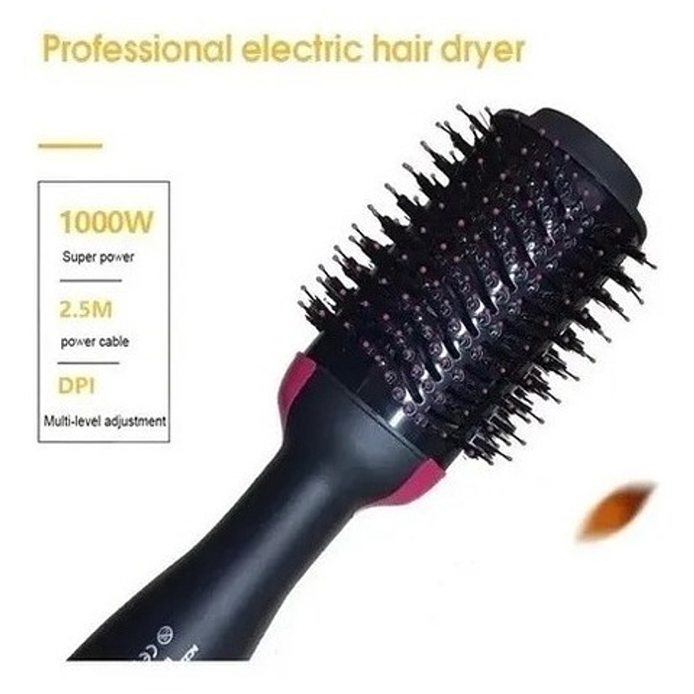 Cepillo Cabello Electrico Cepillo Secador Peine 2 En 1 4